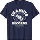 Peanuts - Peanuts Record Snoopy Vinyl T-Shirt - T-Shirt | Navy