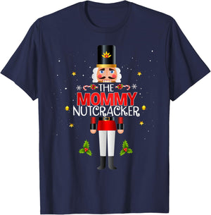 The Mommy Nutcracker Group Matching Family Christmas Funny T-Shirt - T-Shirt | Navy