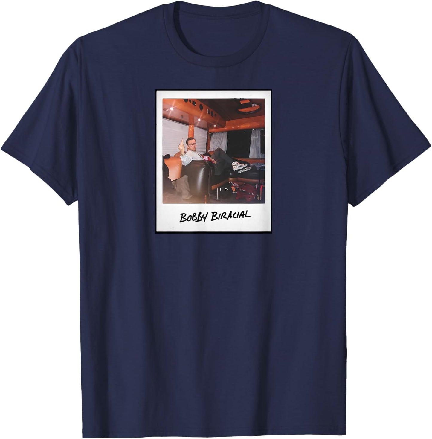 Logic Polaroid Finger T-Shirt - T-Shirt | Navy
