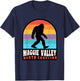 Maggie Valley NC Bigfoot Sasquatch Great Smoky Mountains T-Shirt - T-Shirt | Navy