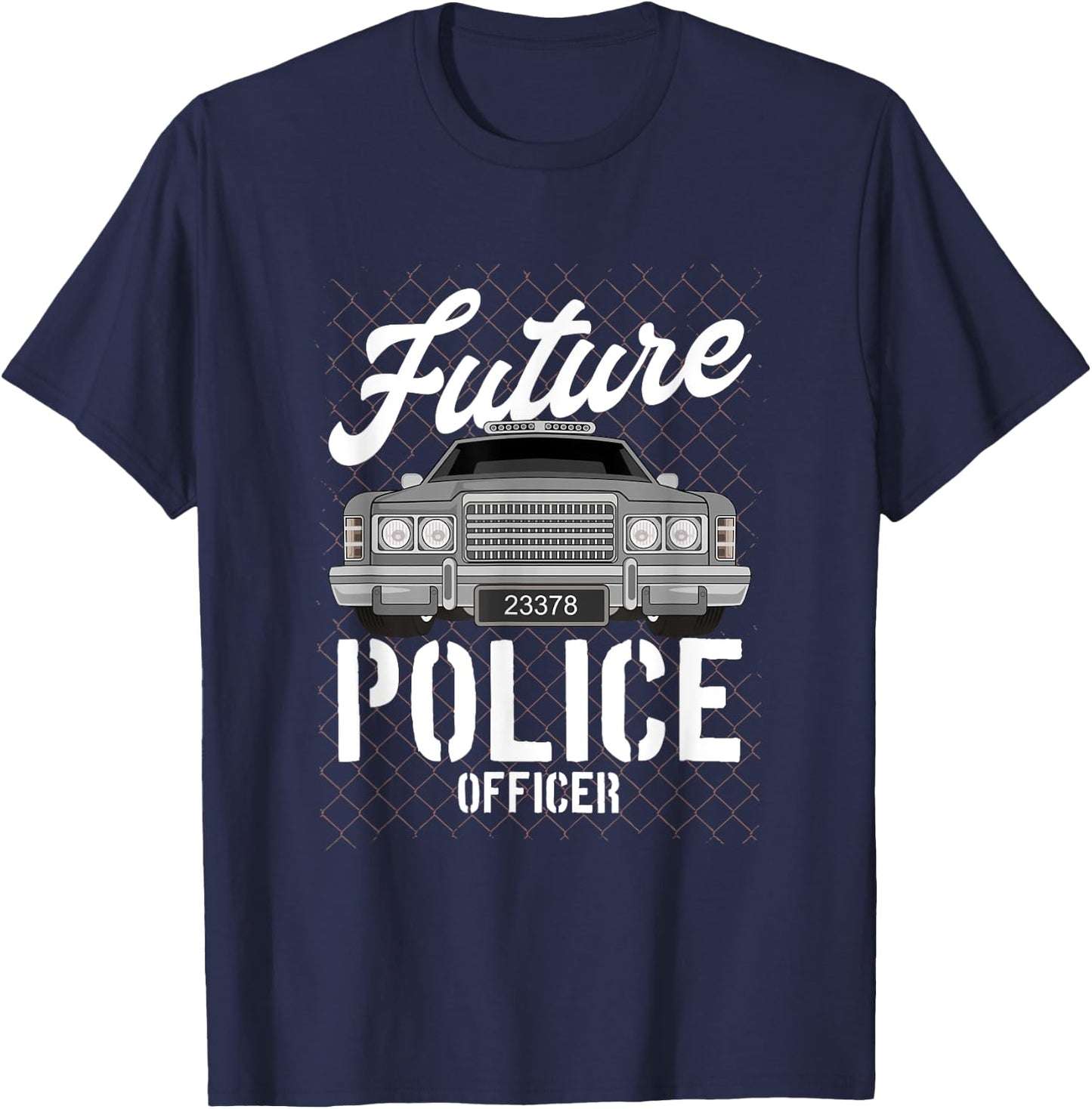 Future Police Officer | Policeman | Son Children Kids T-Shirt - T-Shirt | Navy