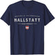 Hallstatt Österreich Logo - Hallstatt Austria T-Shirt - T-Shirt | Navy