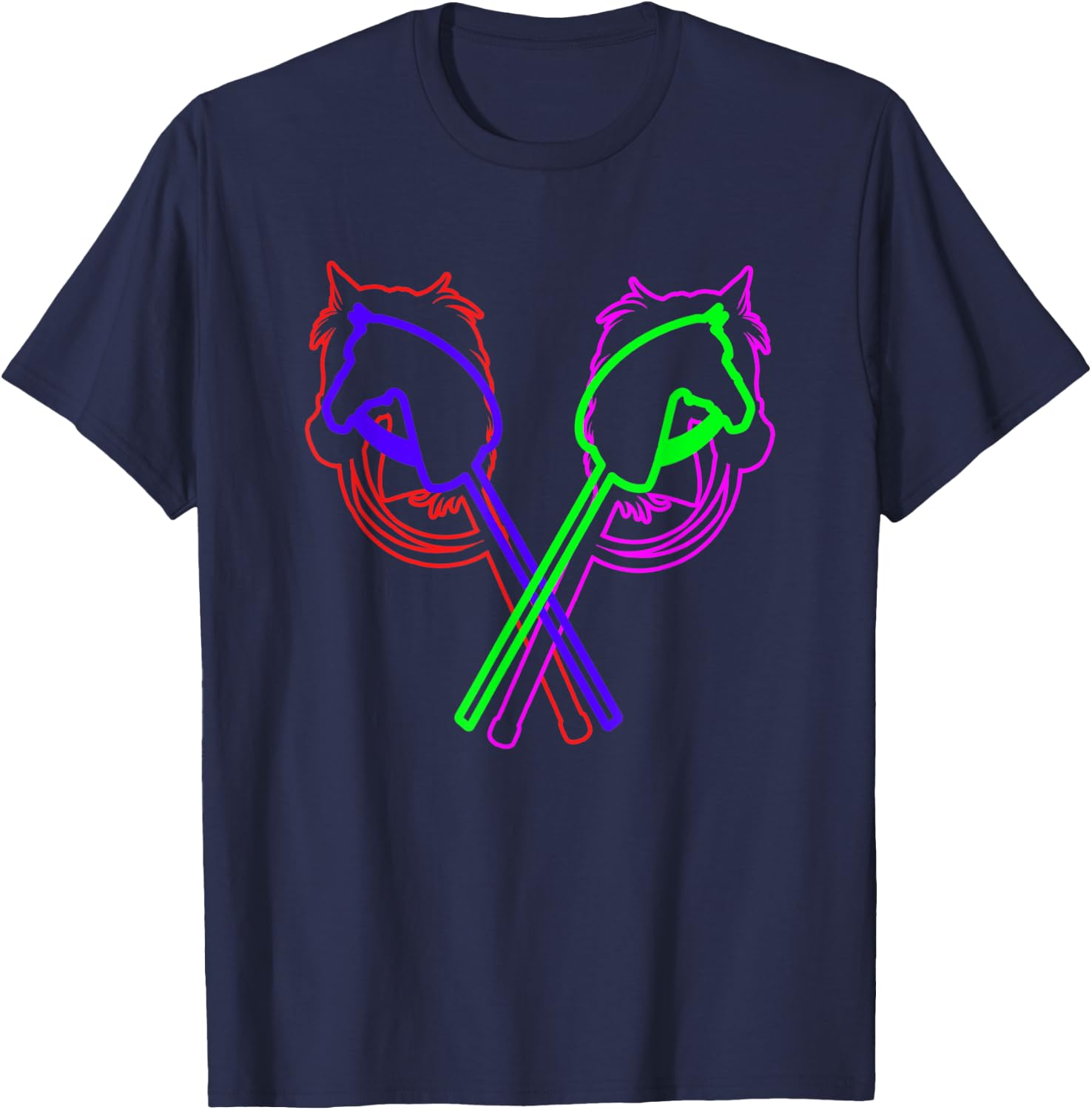 Hobby Horse hobby horse hobby horsing T-Shirt - T-Shirt | Navy