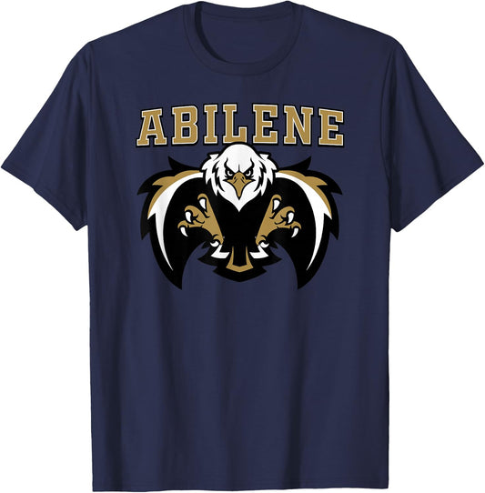 Abilene Eagles High School Team Spirit T-Shirt - T-Shirt | Navy