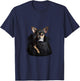 Funny Chihuahua In Pocket Cute Dog Month Dad Animal Shelter T-Shirt - T-Shirt | Navy