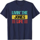 Jones Name T-Shirt - T-Shirt | Navy
