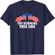 American Flag Try Burning This One Independence Day July 4 Women Men T-Shirt - T-Shirt | Navy