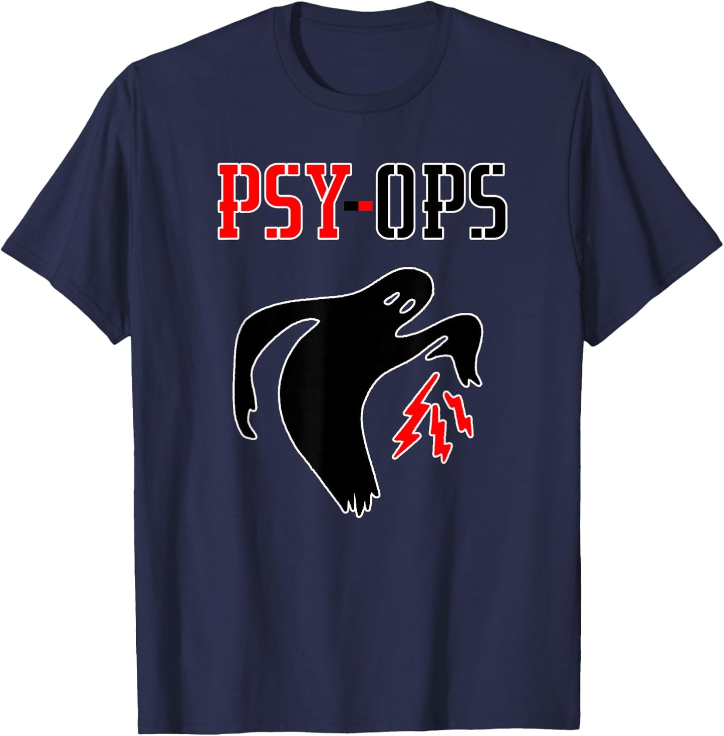 Psy-ops Secret Military Group US Armed Forces Clandestine T-Shirt - T-Shirt | Navy