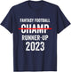 Fantasy Football 2023 League Runner-Up, 2023 FFL 2nd Place T-Shirt - T-Shirt | Navy