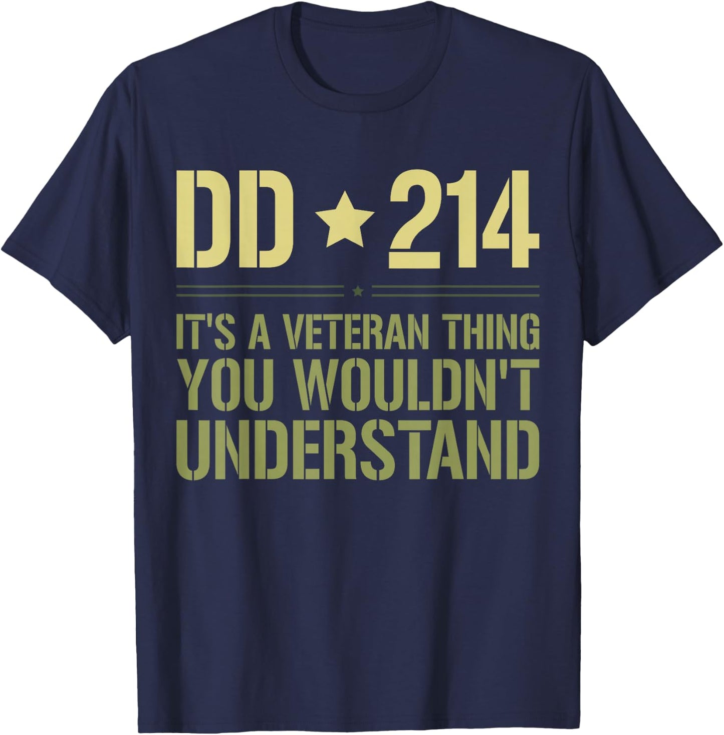 DD-214: It's A Veteran Thing Funny Military Soldier Veteran T-Shirt - T-Shirt | Navy