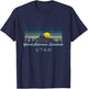 Grand Staircase-Escalante Retro Clothes & Gear - Souvenir T-Shirt - T-Shirt | Navy