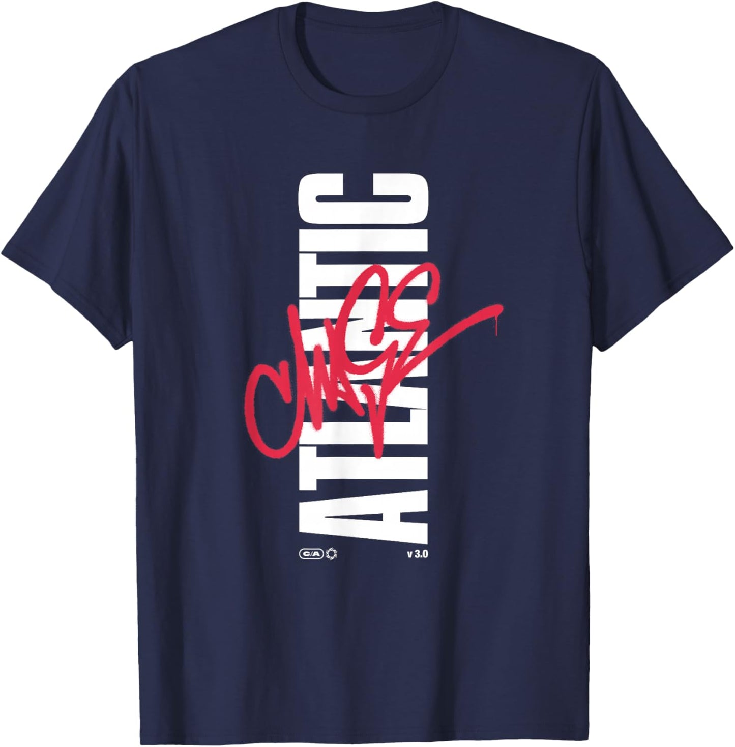 Chase Atlantic - Graffiti T-Shirt - T-Shirt | Navy
