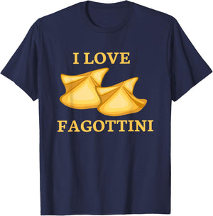 Fagottini Pasta Maker Foodie Italian Food Lover T-Shirt - T-Shirt | Navy