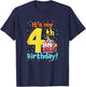 Disney Firebuds It's My 4th Birthday! Flash & Bo Celebration T-Shirt - T-Shirt | Navy