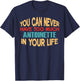 Funny Antoinette Personalized First Name Joke Item T-Shirt - T-Shirt | Navy