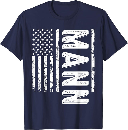 Mann Last Name Funny Surname Team Mann Family T-Shirt - T-Shirt | Navy
