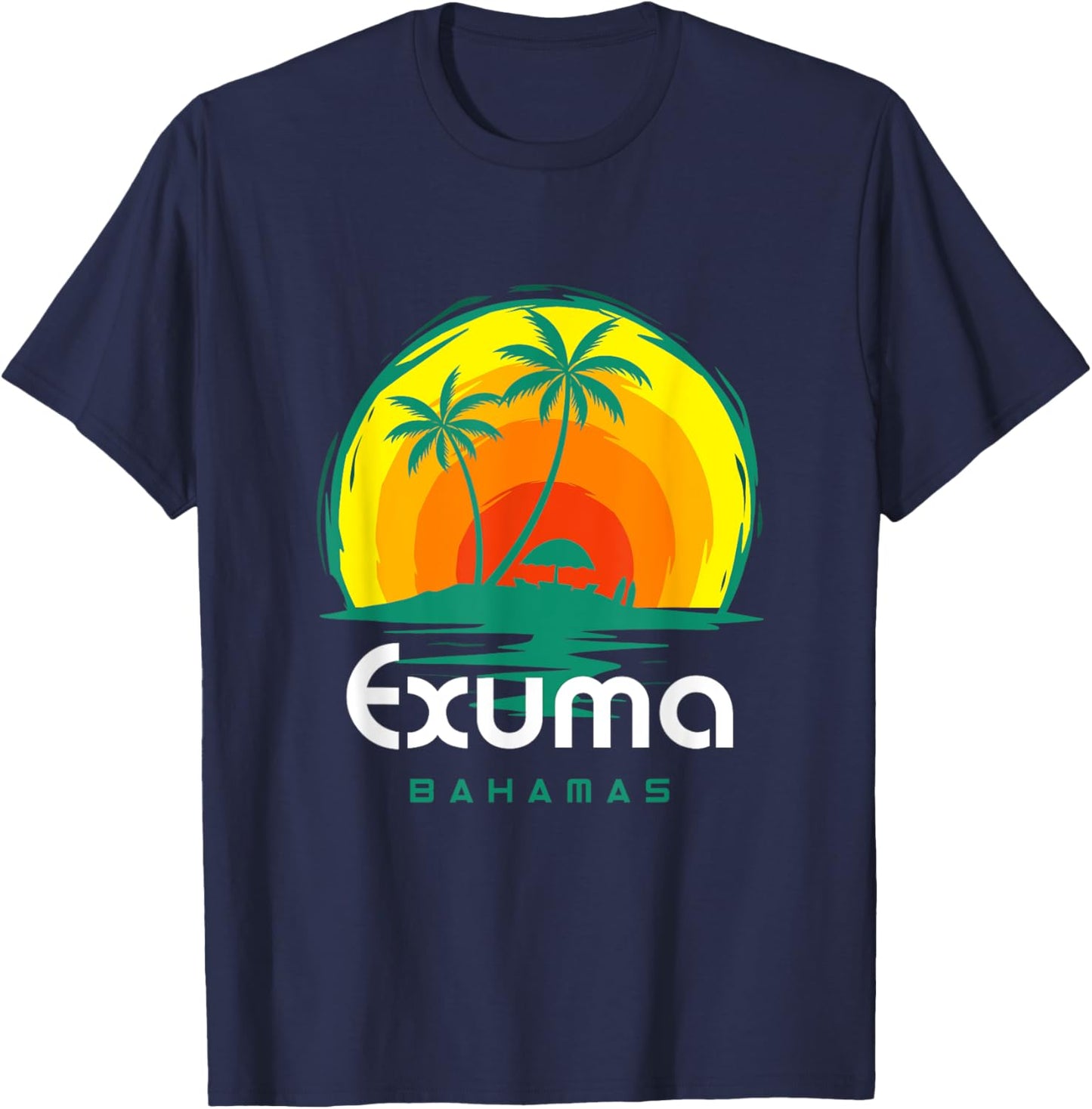 Bahamas Exuma T-Shirt - T-Shirt | Navy