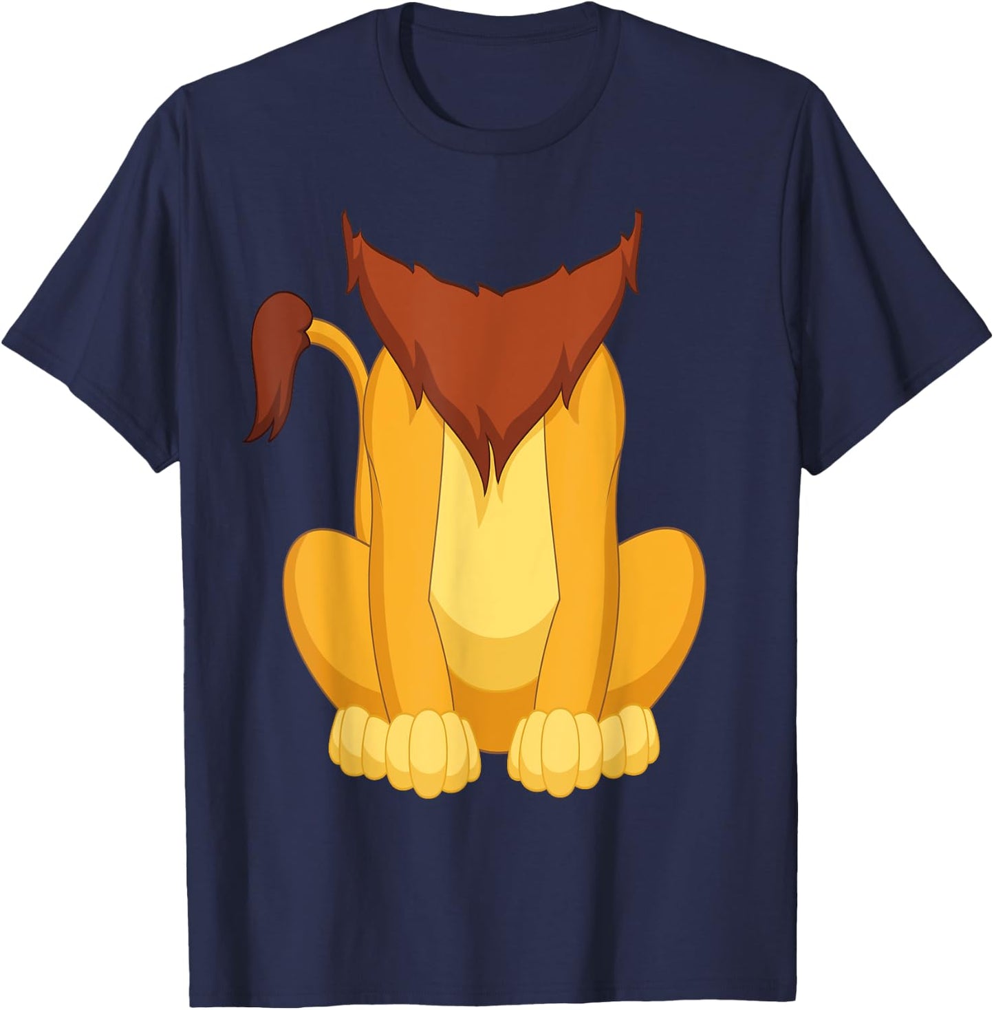 Lion Lion Costume Shirt T-Shirt - T-Shirt | Navy