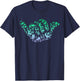 Surf Icons for Surfer | Surf Boys Surfing T-Shirt - T-Shirt | Navy