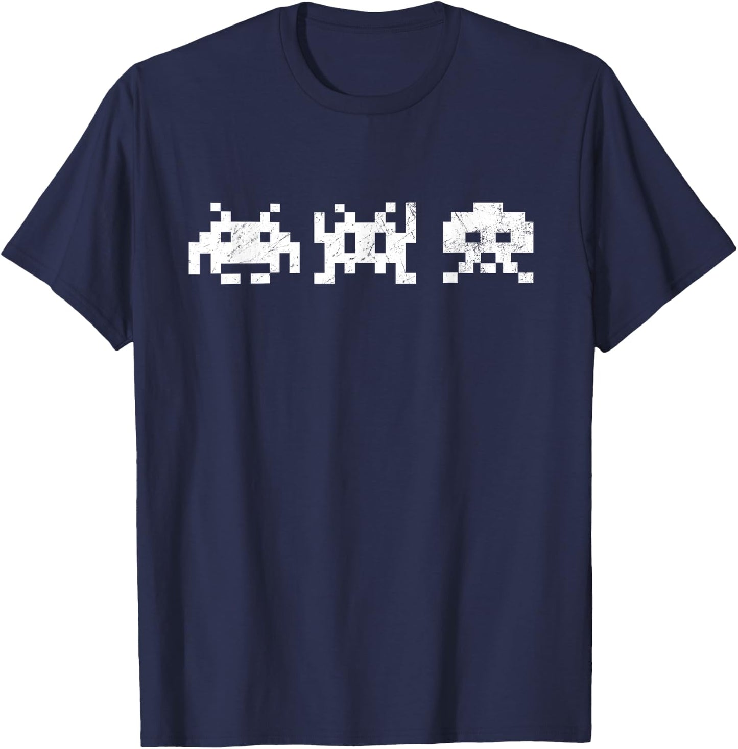 80s Video Game Vintage Retro Arcade T-Shirt - T-Shirt | Navy