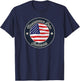 Mississinewa Lake - Patriotic Indiana Souvenir Kids Men T-Shirt - T-Shirt | Navy