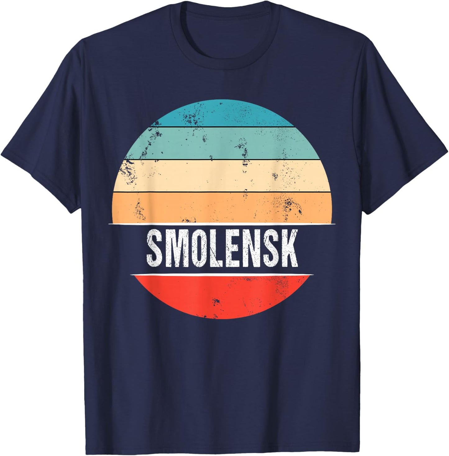 Smolensk Russia City Trip T-Shirt - T-Shirt | Navy