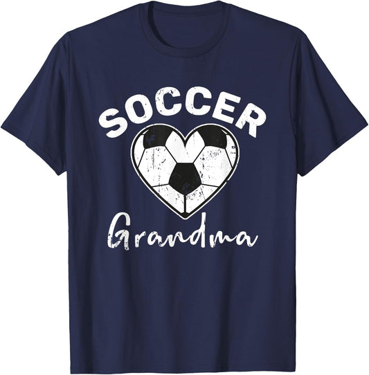 Soccer Grandma T-Shirt - T-Shirt | Navy