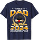 Proud Dad Of A 2024 Salutatorian Graduate T-Shirt - T-Shirt | Navy