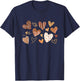 Diversity Heart Skin Tones Black Pride Melanin Kindness T-Shirt - T-Shirt | Navy