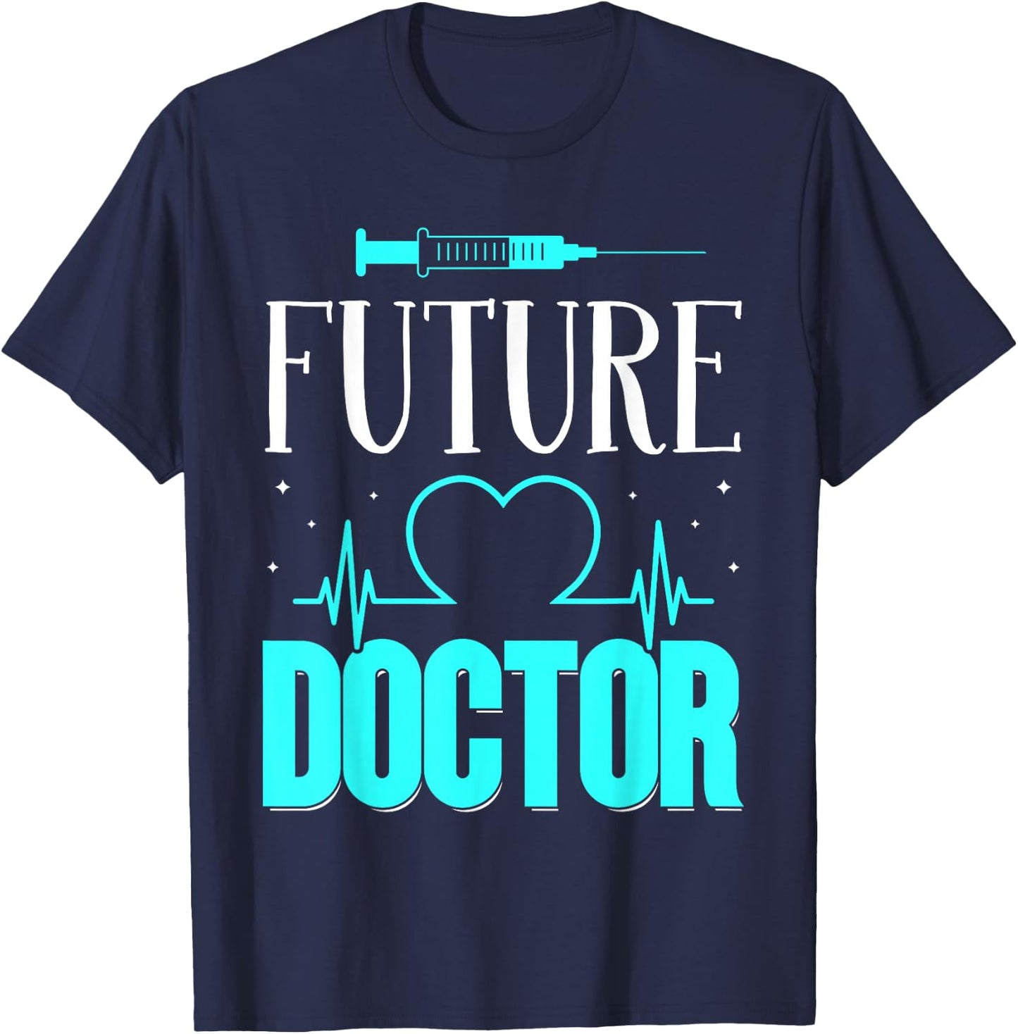 Future Doctor Study Medical School Medical Student T-Shirt - T-Shirt | Navy