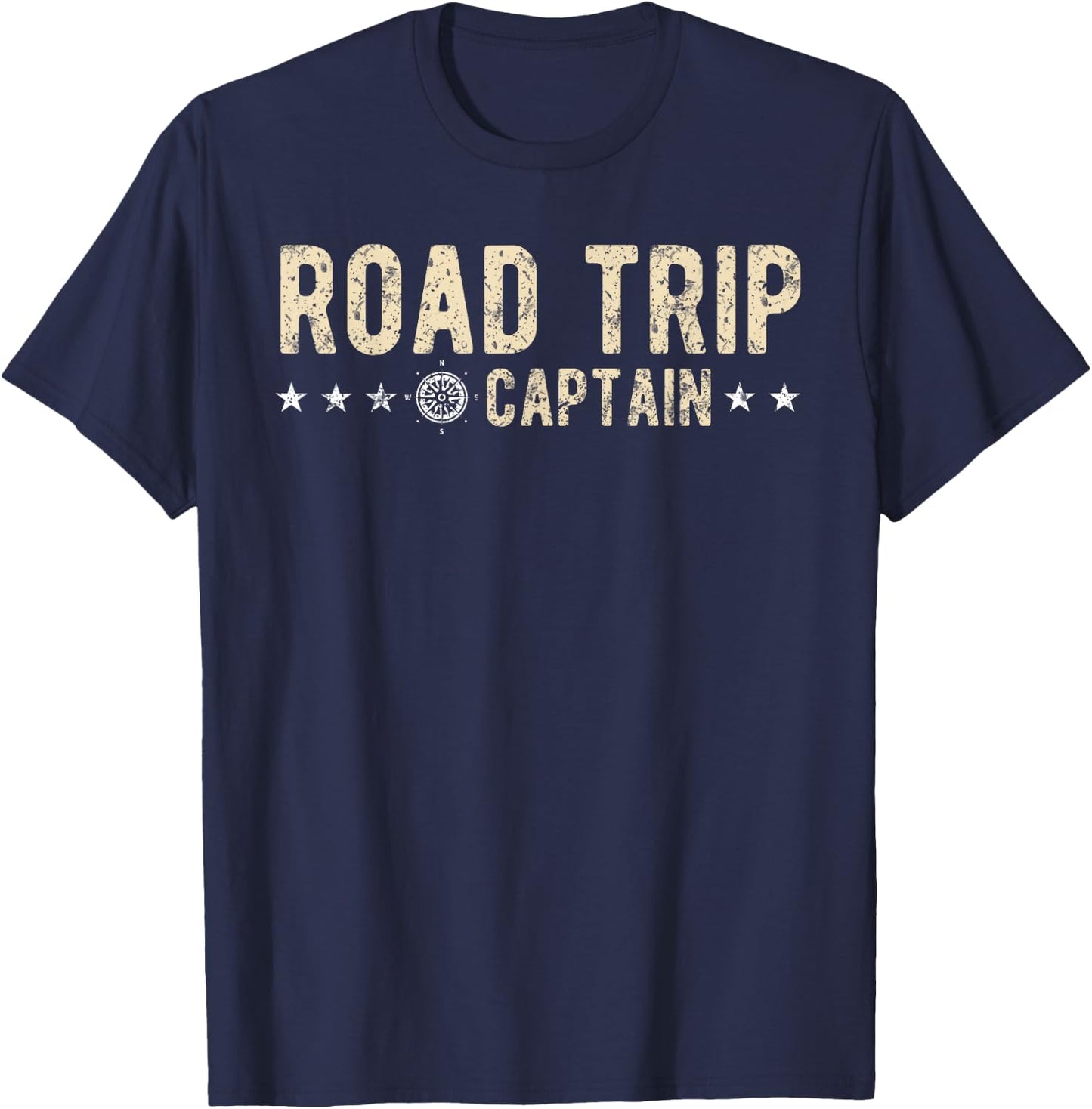 Road Trip Captain Road Trip T-Shirt - T-Shirt | Navy