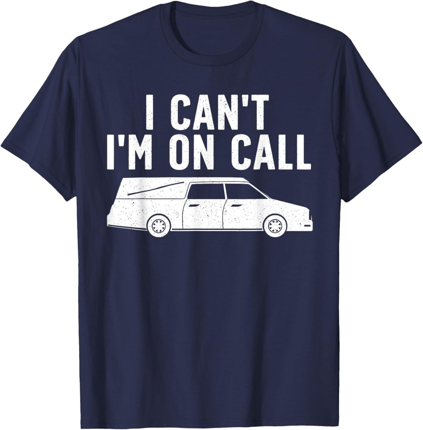 Funny Funeral Art Women Funeral Director Mortician T-Shirt - T-Shirt | Navy