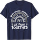 We Fight Together Brain cancer Awareness Shirt Brain cancer T-Shirt - T-Shirt | Navy