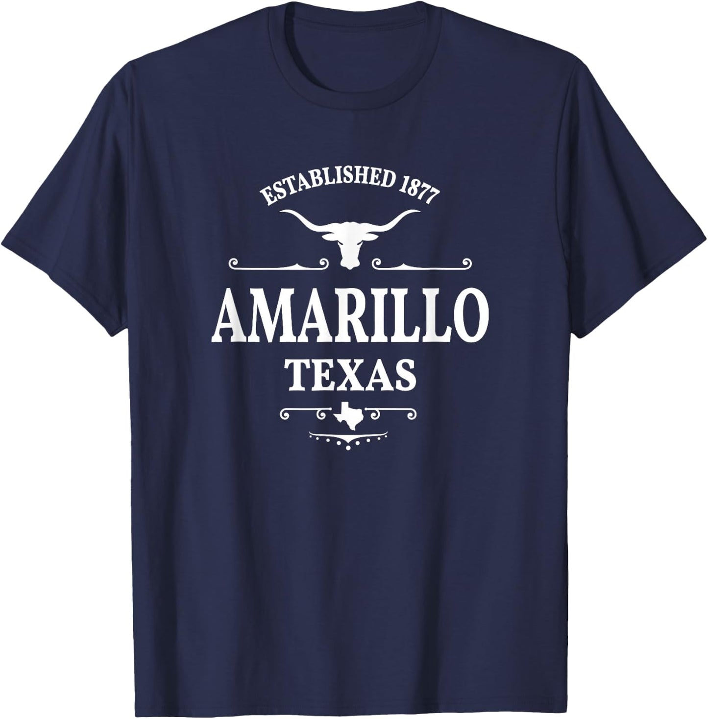 Amarillo T-Shirt - T-Shirt | Navy