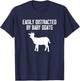 Baby Goat Lover Farm Animal Goat Farming Goat Herder T-Shirt - T-Shirt | Navy