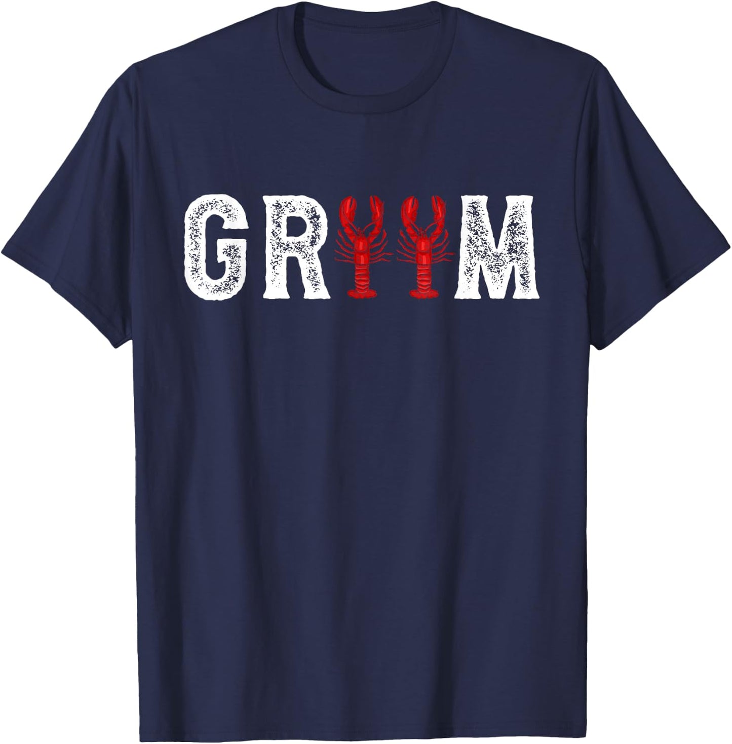 Groom crawfish wedding partner look T-Shirt - T-Shirt | Navy