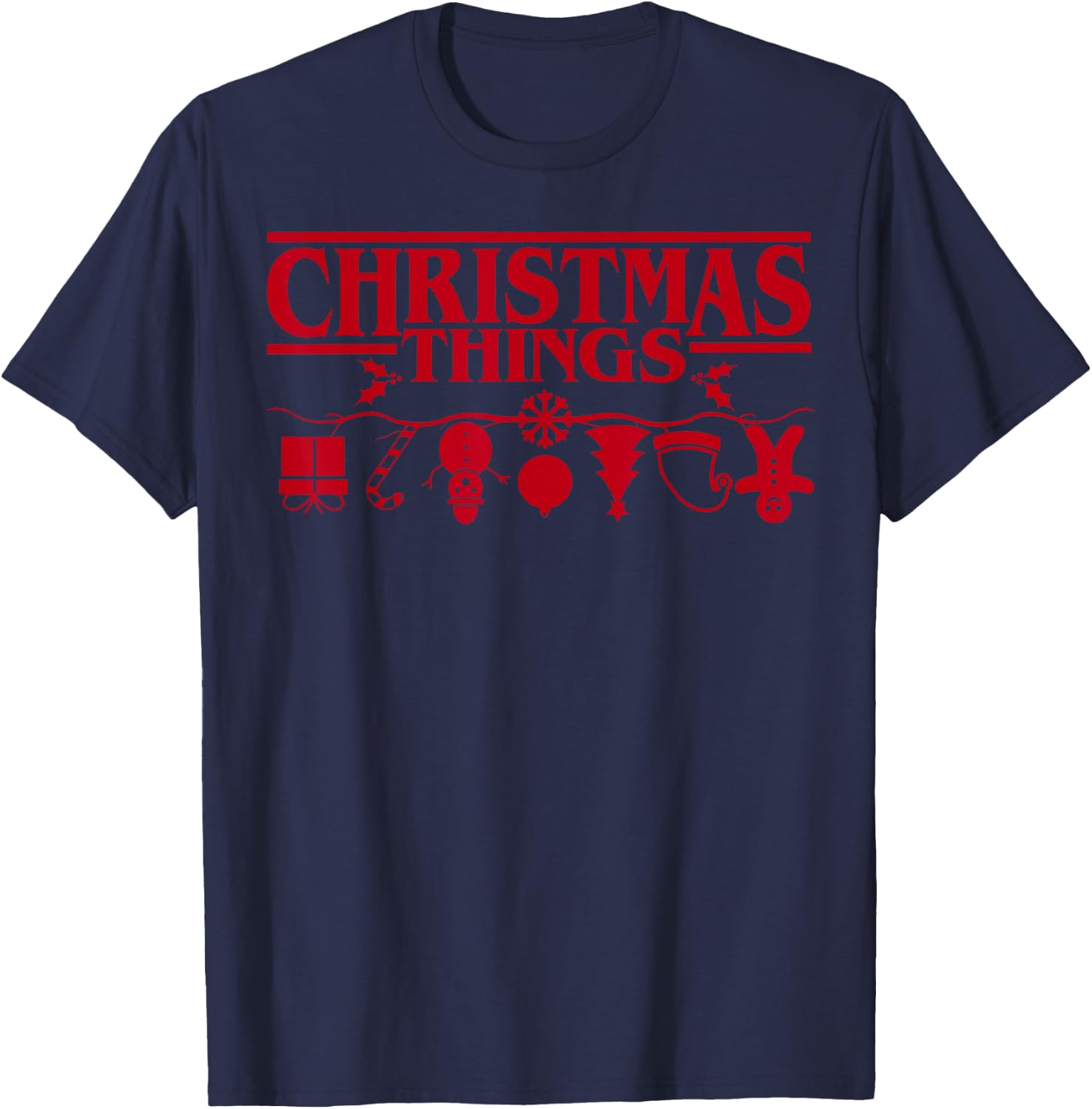 Christmas Things T-Shirt - T-Shirt | Navy