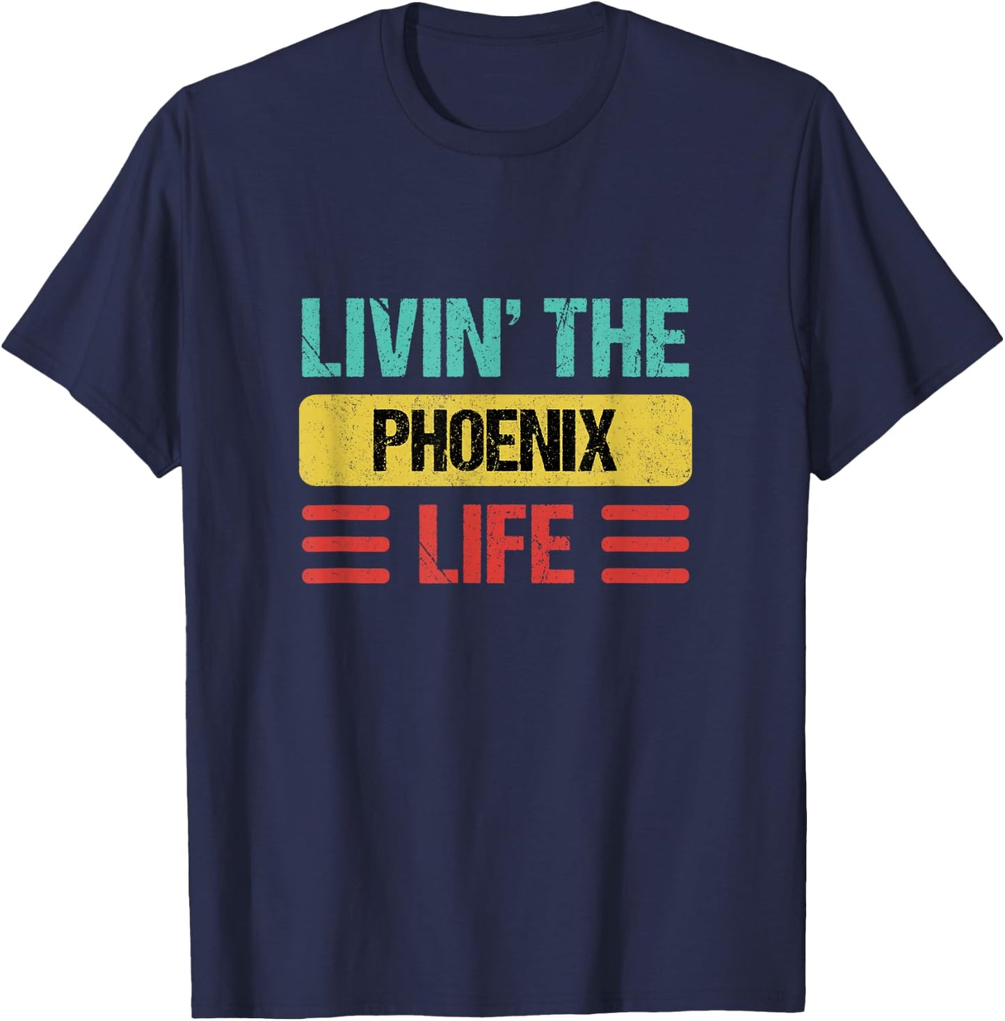 Phoenix Name T-Shirt - T-Shirt | Navy