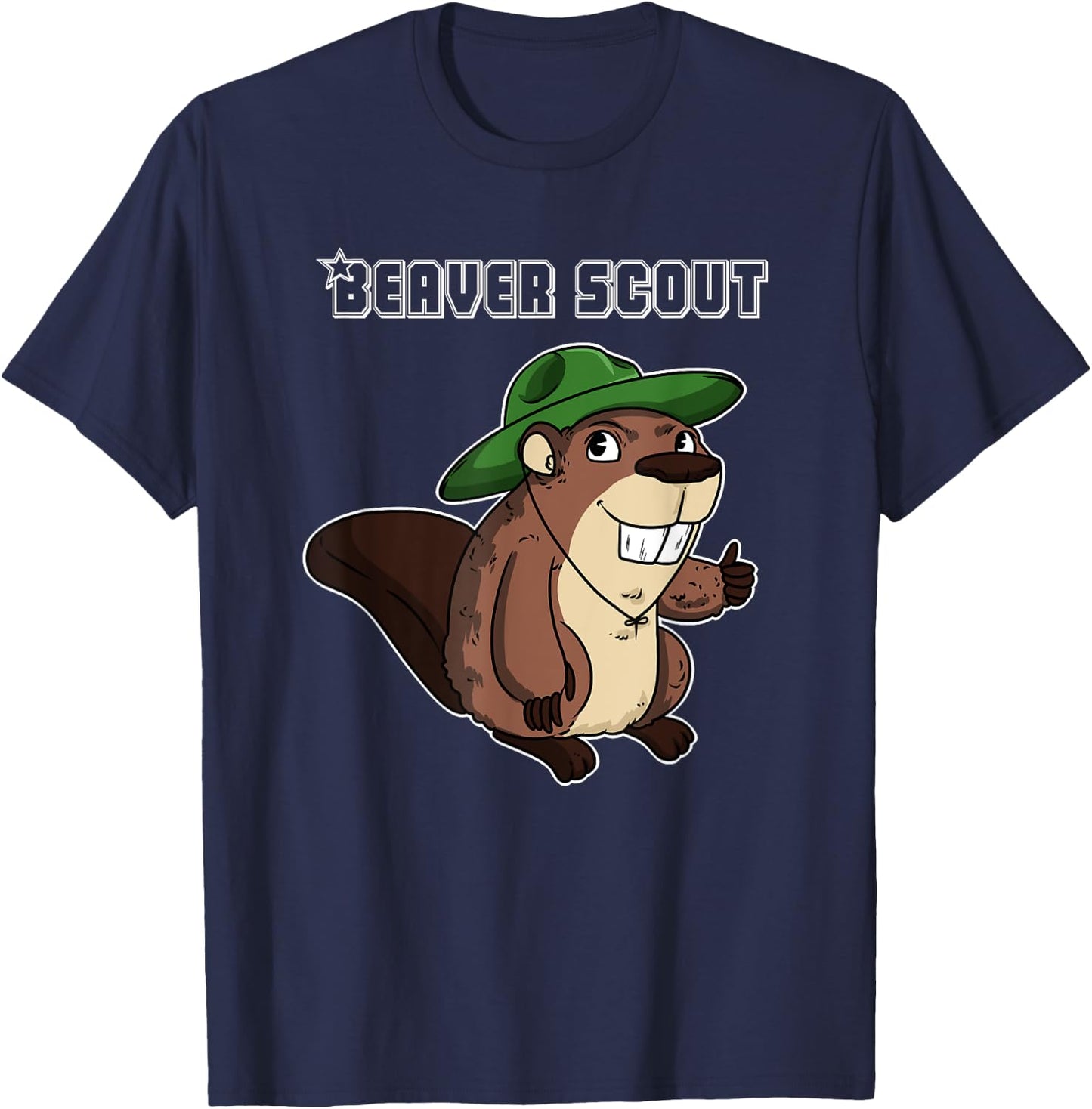 Beaver Scout T-Shirt - T-Shirt | Navy