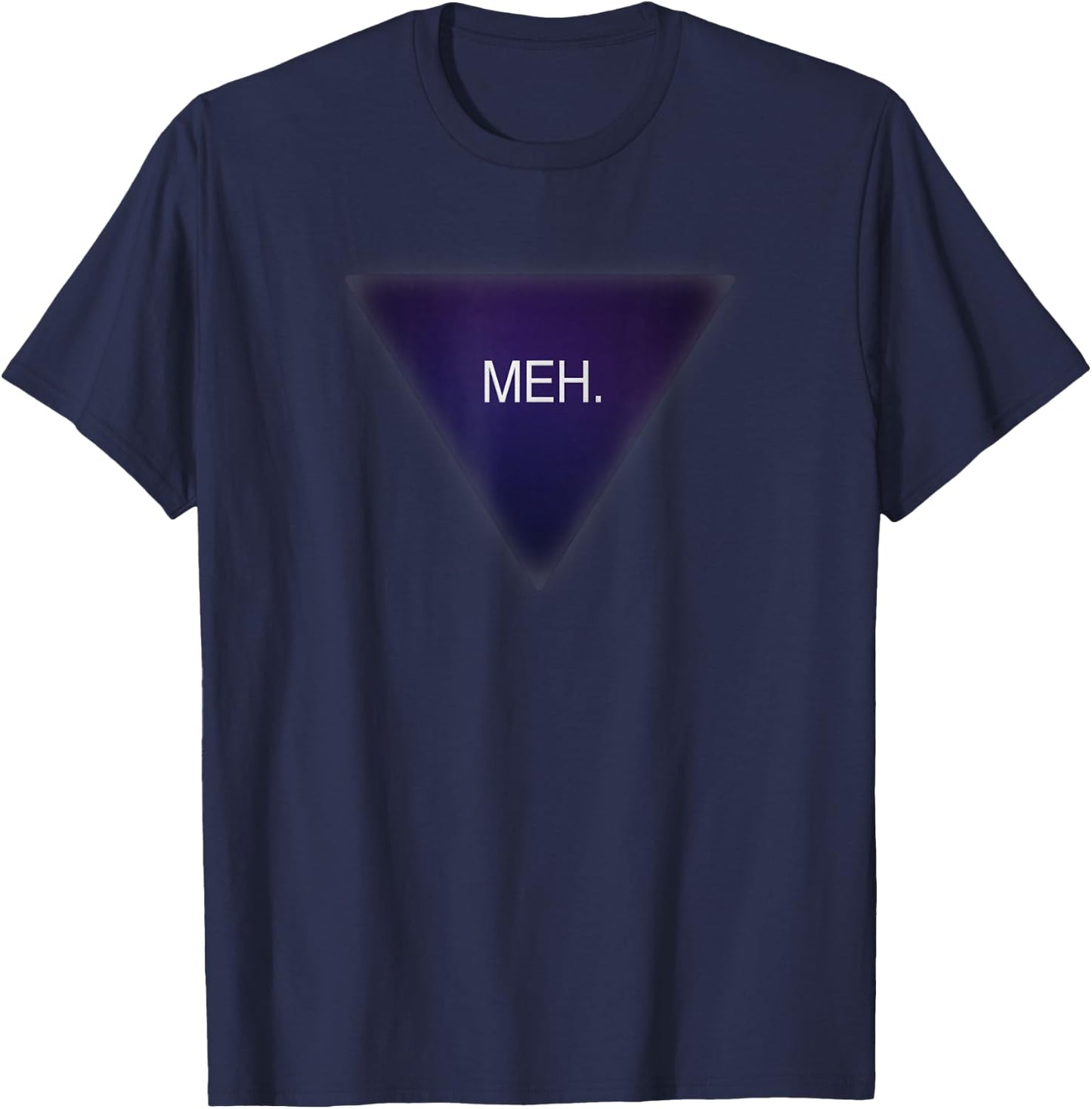 Trendy Meh Magic 8 Ball Answer T-Shirt - T-Shirt | Navy