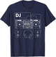 DJ Setup - DJ Graphic T-Shirt - T-Shirt | Navy
