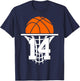 14 Years Basketball 14th Birthday T-Shirt - T-Shirt | Navy