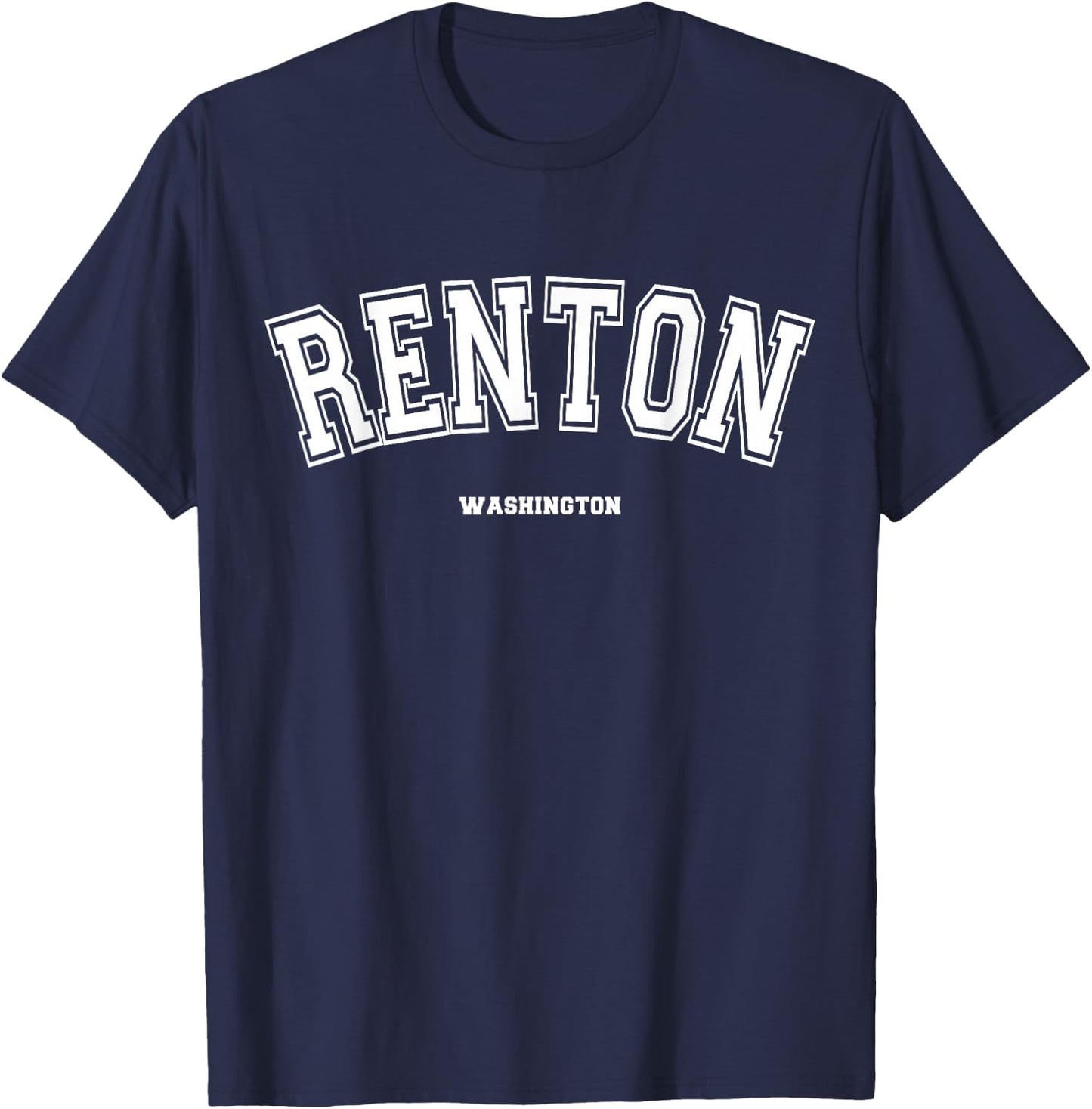 Renton Washington T-Shirt - T-Shirt | Navy