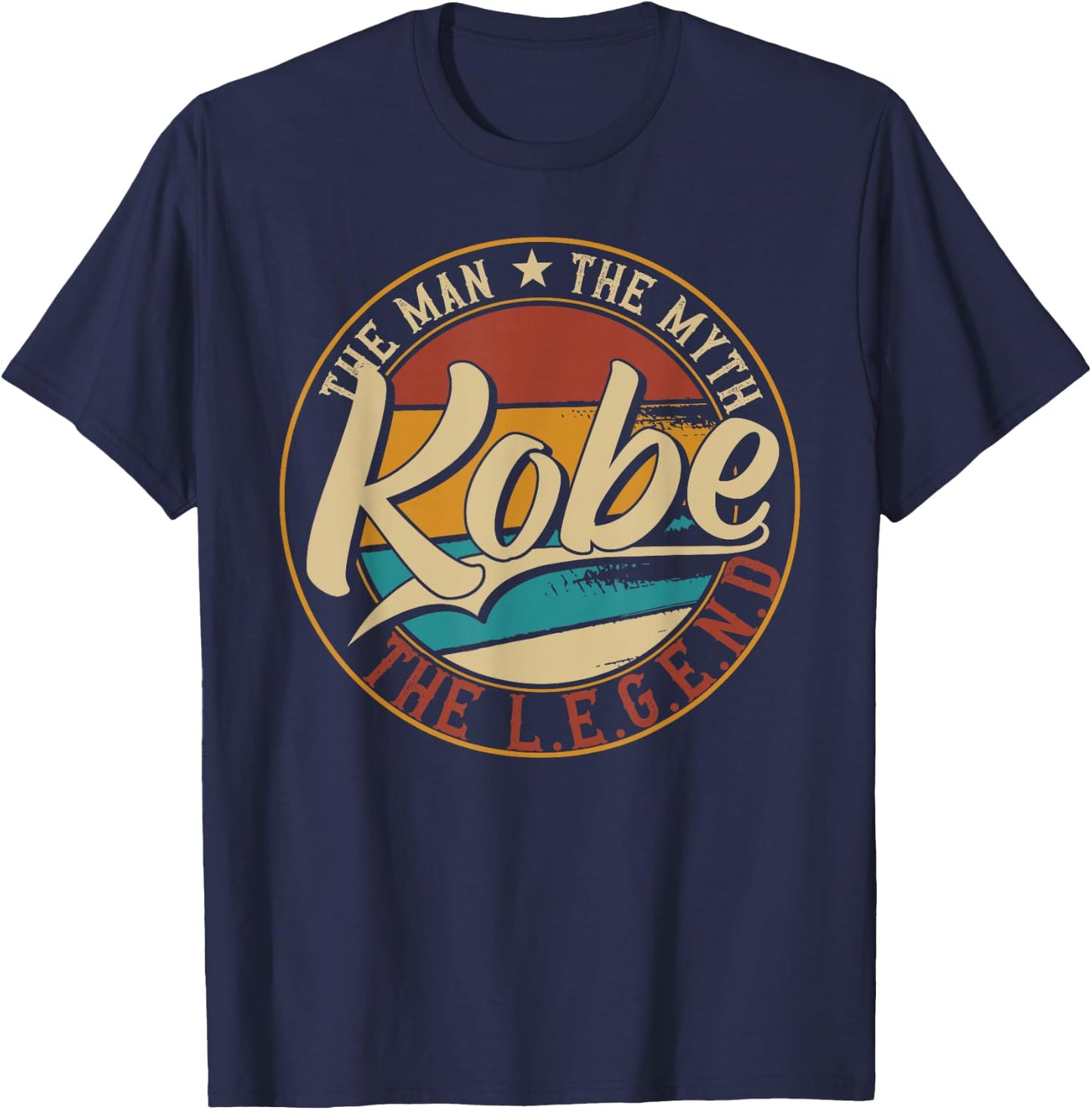 Kobe The man the myth the legend T-Shirt - T-Shirt | Navy