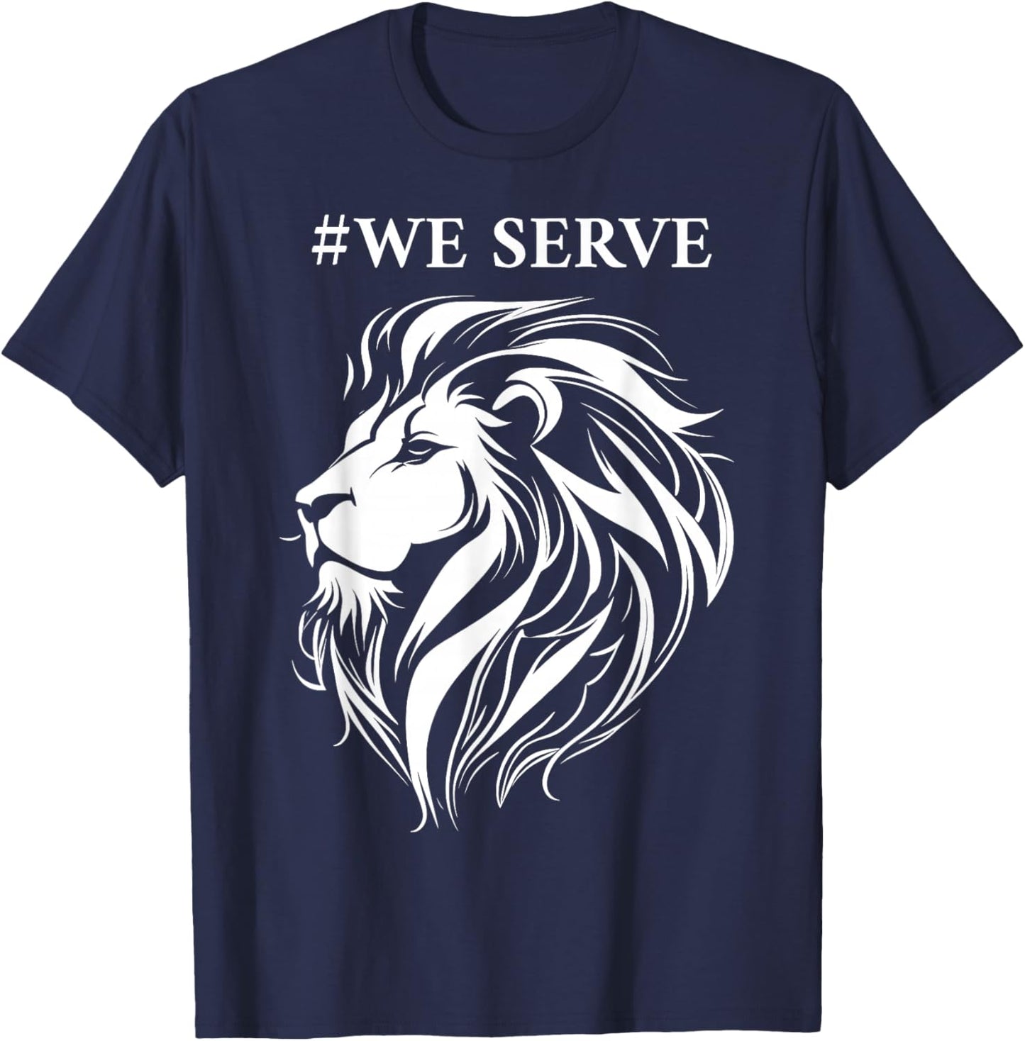Lions Club International We Serve Lions T-Shirt - T-Shirt | Navy