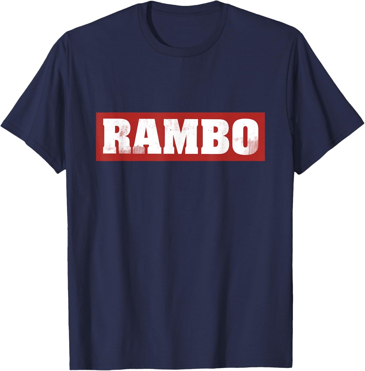 Rambo Classic Logo T-Shirt - T-Shirt | Navy