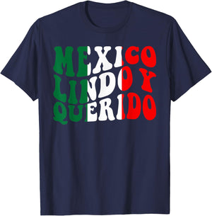 Mexico Lindo y Querido T-Shirt - T-Shirt | Navy