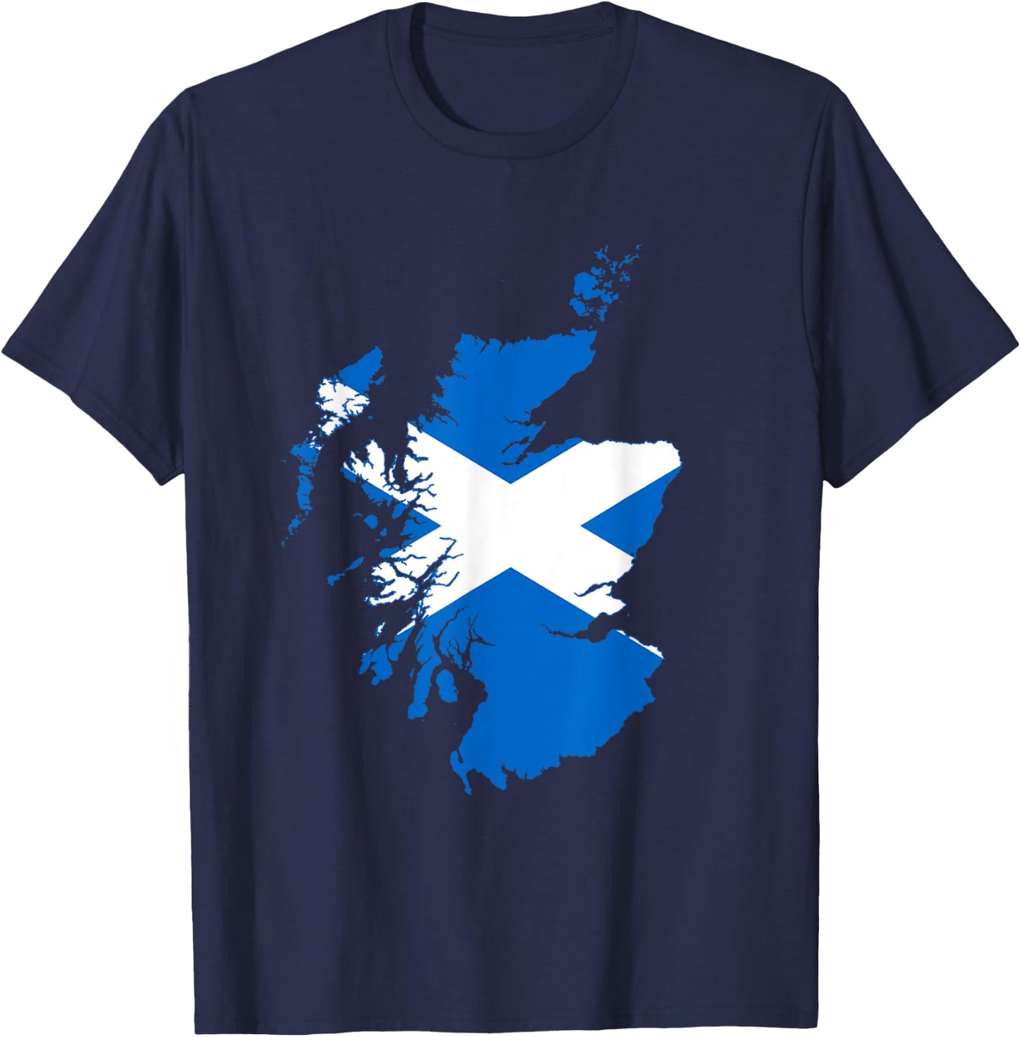 Scotland , scotland t shirt, scotland flag, Scotland T-Shirt - T-Shirt | Navy