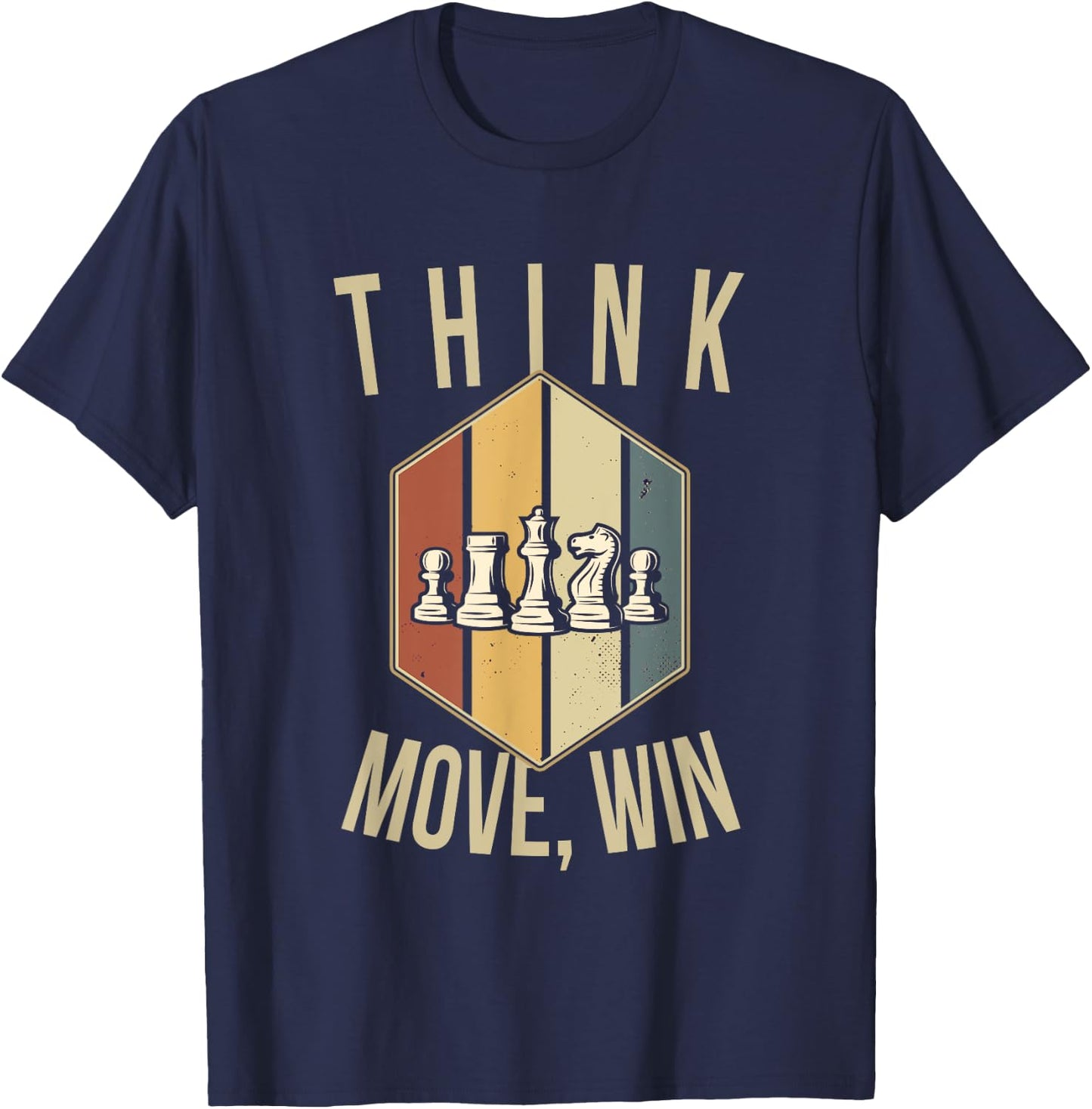 Funny Chess Player Board Game - Chess T-Shirt - T-Shirt | Navy