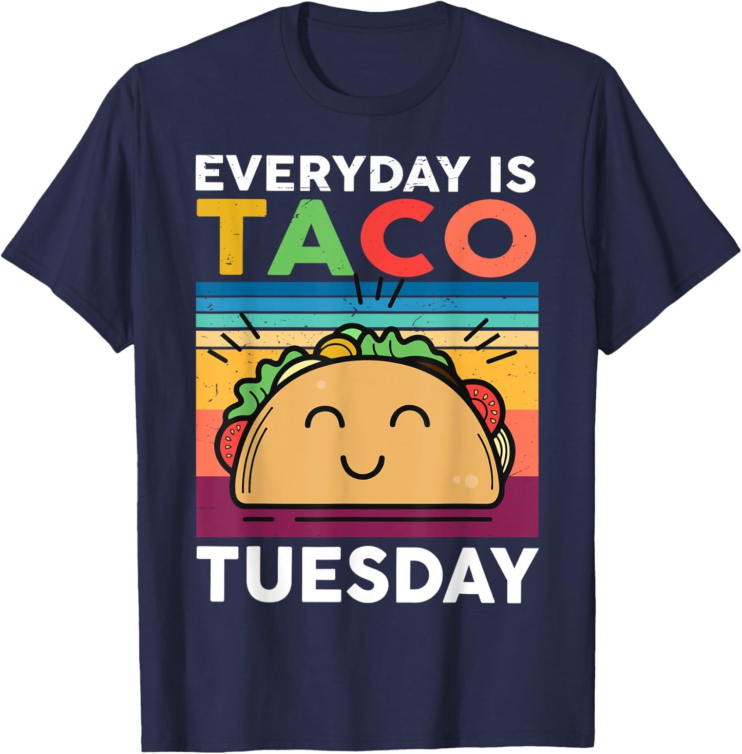Cinco De Mayo Shirt Taco Tuesday Mexican Fiesta Funny Kids T-Shirt - T-Shirt | Navy